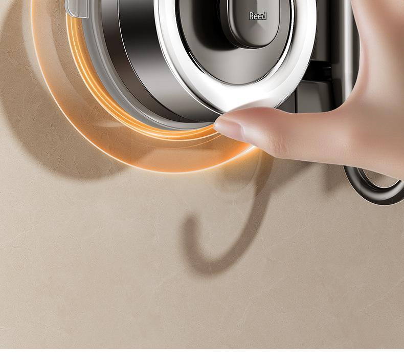 Movable Suction Cup Mop Clip Wall-Mount Storage Rack