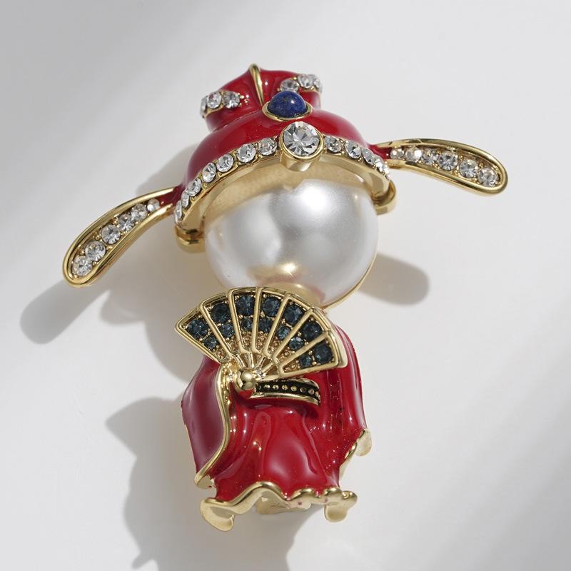 Bo Xin Yun Chinese Zhuangyuan Lang Brooch: Gaokao Exam Gift