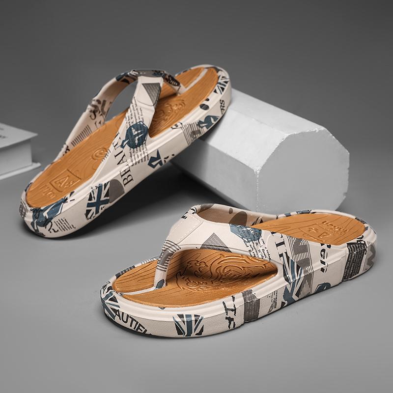 39-45 Antiskid Flip Flops in House Slippers Man Summer Slippers Sandals Mens Slippers Outdoor Beach Shoes for Boy Free Shipping