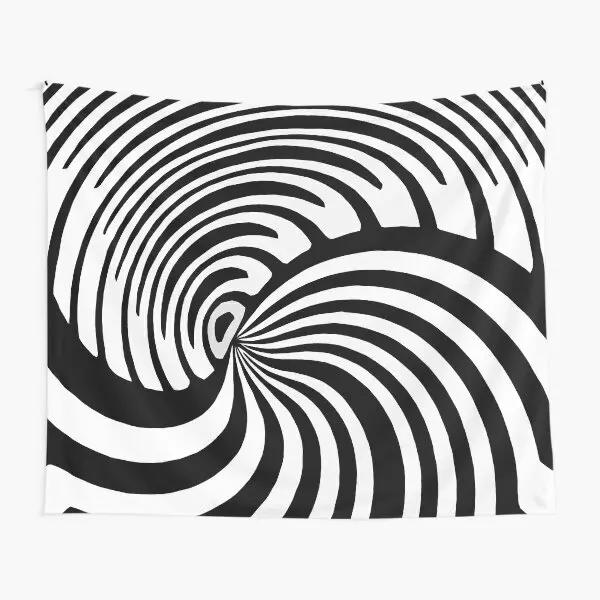 Spiral Stripes Tapestry Stripes Swirl Print Tapestries for Kids Boys Teens Men Psychedelic Spiral Tapestry Bedroom Home Decor