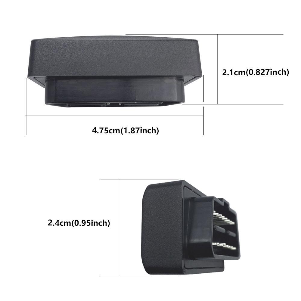 OBD GPS Tracker For Apple Find My App Anti Loss Device Real Time Location GPS Locator Plug In Version Lifetime Free System