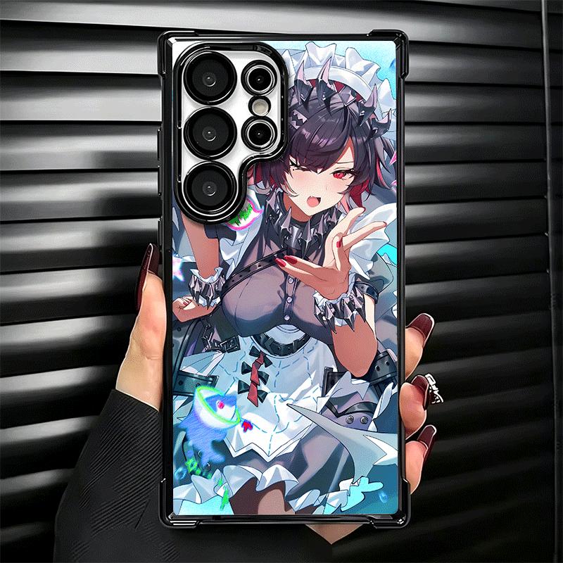 Zenless Zone Zero Ellen Joe Plating Phone Case For Samsung Galaxy S24 S25 FE S26 Edge S23 Ultra S22 S21 Plus S20 Anti-Fall Airab