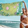 Cute M-Moomins Microfiber Printed Beach Towel Mountain Climbing Yoga Beach Swimming Running Absorbent Soft Towel