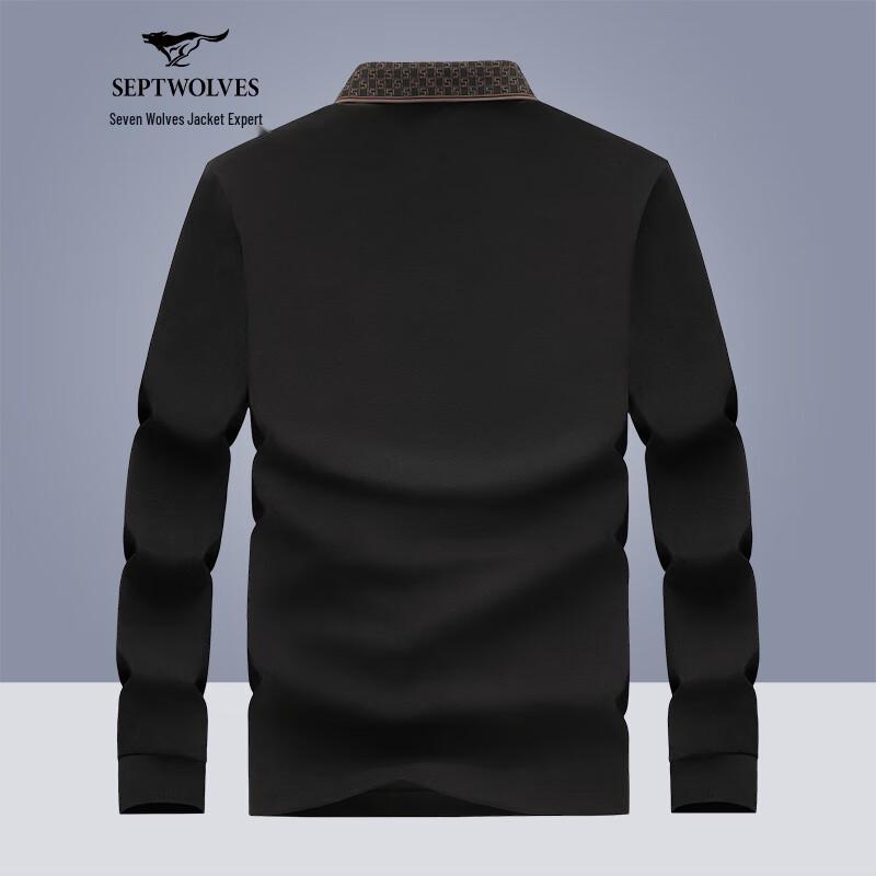 Septwolves Men s Long Sleeve Polo Shirt XL