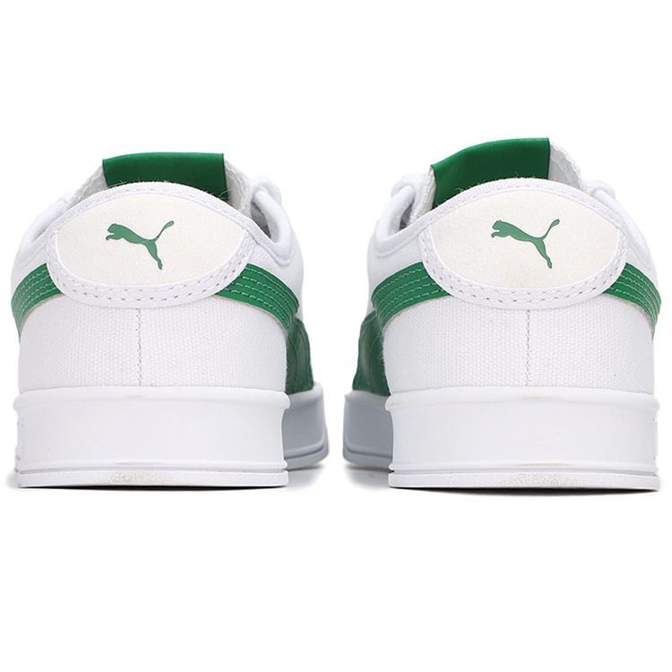 Puma Smash v2 Vulc CV White Amazon Green Unisex Sneakers 365968-08