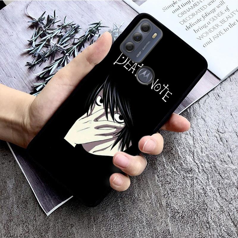 Husa telefon Death Note Ryuk pentru Motorola Moto E32 E20 E40 G22 G52 G20 G30 G100 G60 G50 G10 GPure GStylus G9 One Action Macro