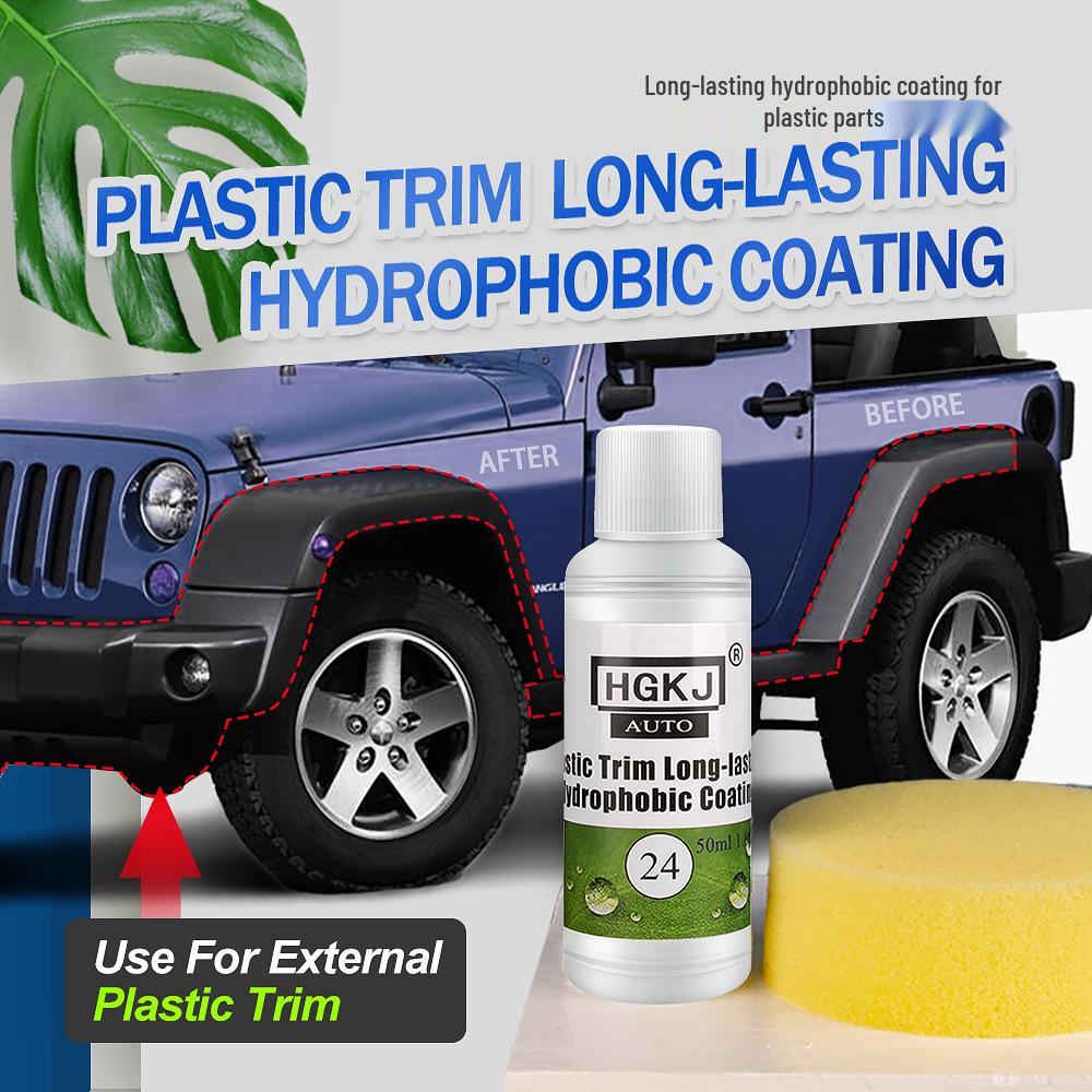 HGKJ-AUTO-24 Durable Hydrophobic Coating for Plastic Trim