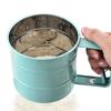 Handheld Flour Sieve Kitchen Semiautomatic Flour Sieve Cup Baking Tool