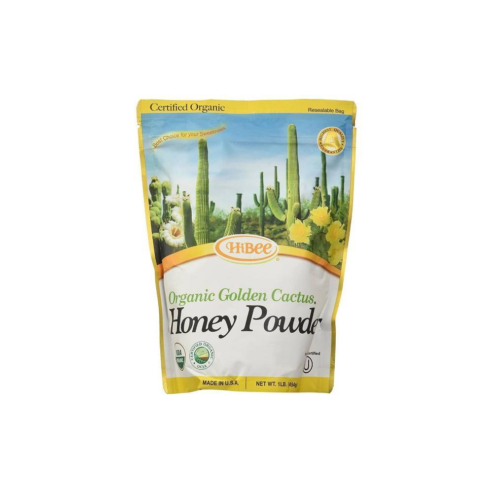 Hibee Golden Cactus Honey Powder Organic 16 oz (P 16 oz 1
