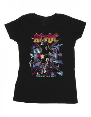 ACDC Womens/Ladies Blow Up Your Video Jump Cotton T-Shirt