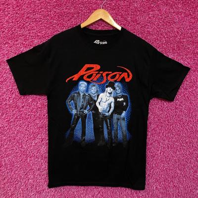 Poison Band Tshirt Rock Tshit Size Medium