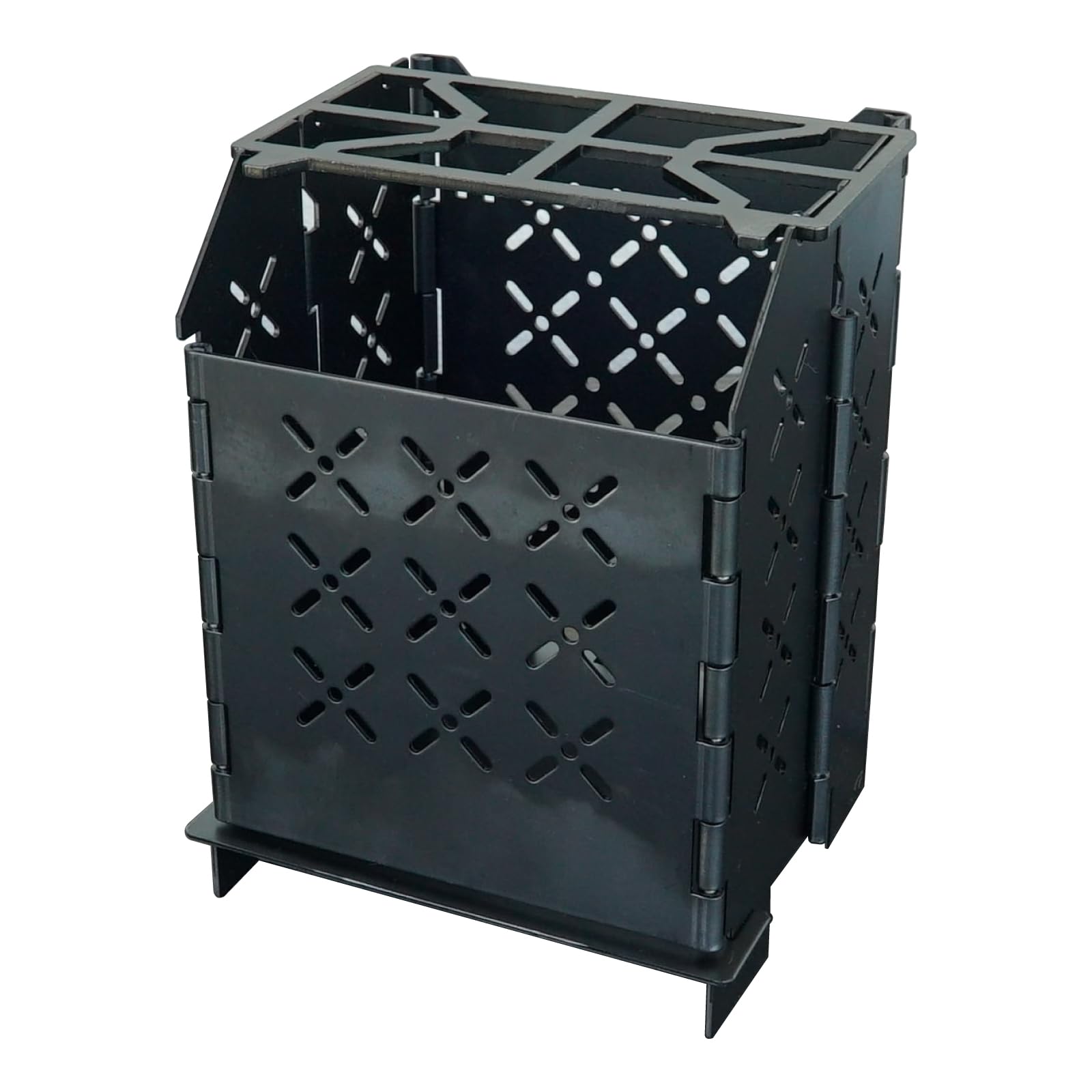 

TAKIBI BASE Костер Легкий в Комплекте Хранение Сделано в Идеально подходит для Кемпинга Подставка, Hiraku, Ветрозащитный, Сборный, Компактный, Портативный, Чехол, Черный, Япония,