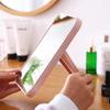 Portable Large Rectangular Vanity Makeup Mirror - Folding Tabletop Fashion Design