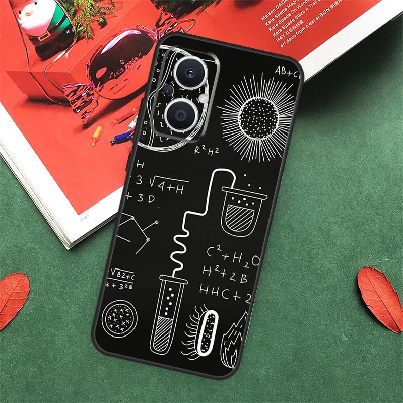 Science Biology Laboratory Case For OPPO Reno 7 8 Lite 8T 10 11 12 13 Pro 12F 13F 14F OPPO Find X8 X6 X5 X9 Pro Cover
