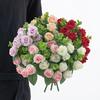 1 Bouquet of 11 Roses Artificial Flowers Silk Flower Artificial Flowers Decorative Flower Ornaments Decoration Wedding.