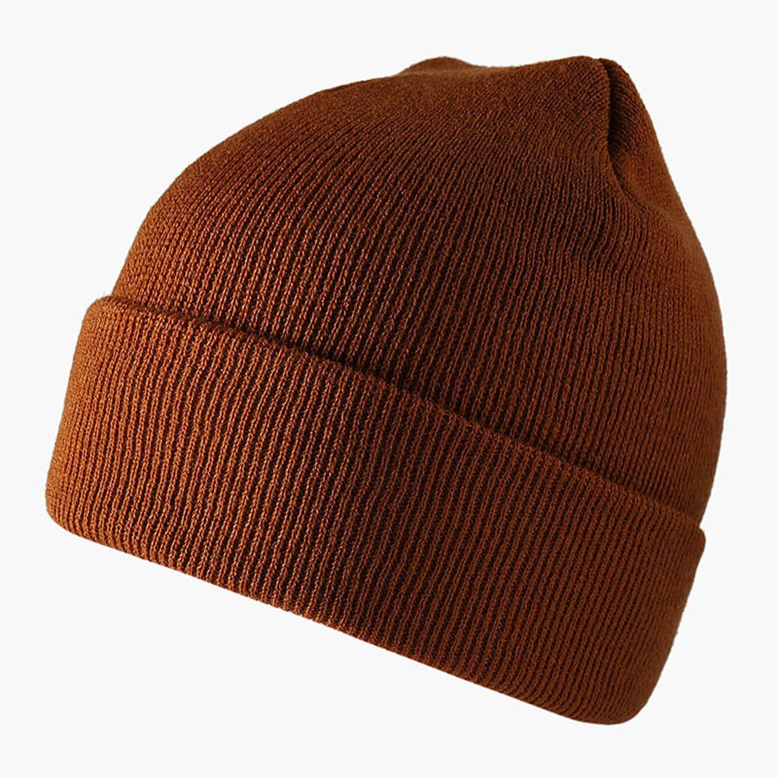 Classic Knit Beanie Winter Hat Soft Warm Stretchy Ribbed Cuff Skull Cap for Outdoor Activities and Everyday Use