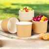 Thickened Disposable Paper Bowls