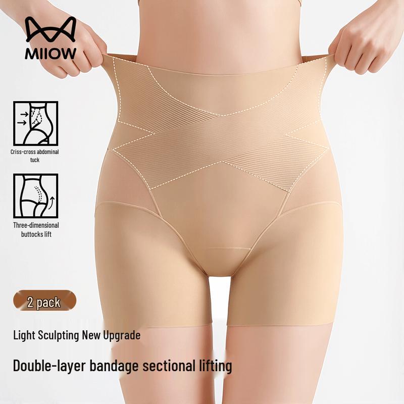 Mao Ren Women s Seamless High-Waist Briefs 3-Pack 2XL