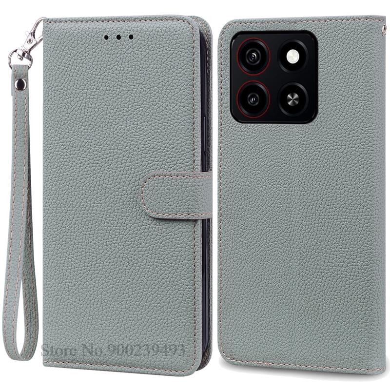 For ZTE Blade A35 Back Cover Phone Case For ZTE Blade A35 Case Soft Silicone Wallet Leather Flip Cover For ZTE Blade A35 Fundas