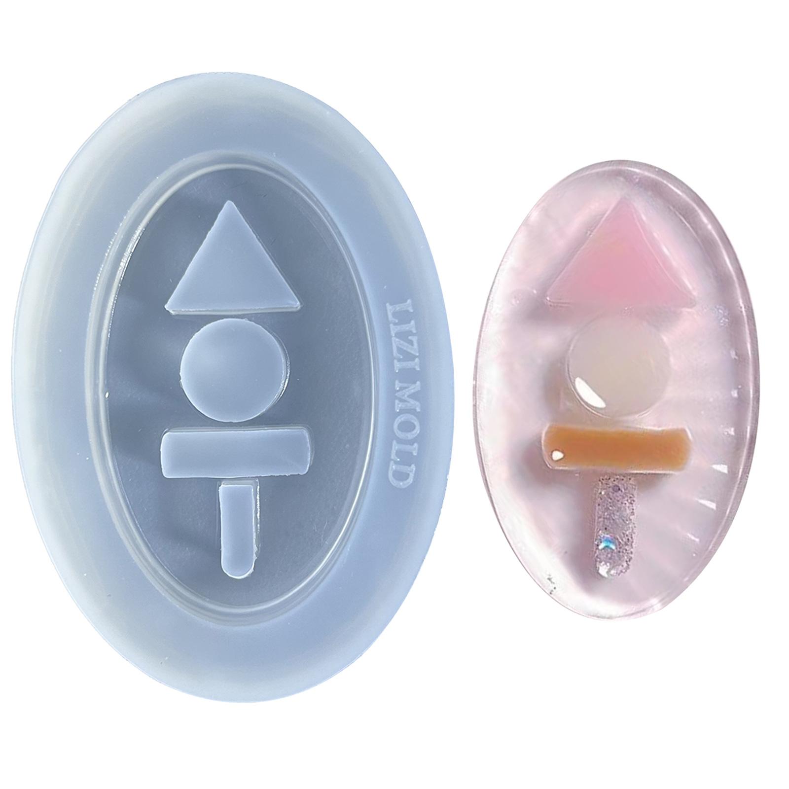 

Термостійка силіконова форма DIY Маленькі форми у вигляді шпажок Аксесуари для шпажок Форма для лиття Легко виймається Інструменти