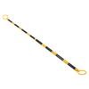 Retractable Cone Bar 37.8 To 70.9in Plastic High Visibility Expandable Traffic Cone Bar for Parking