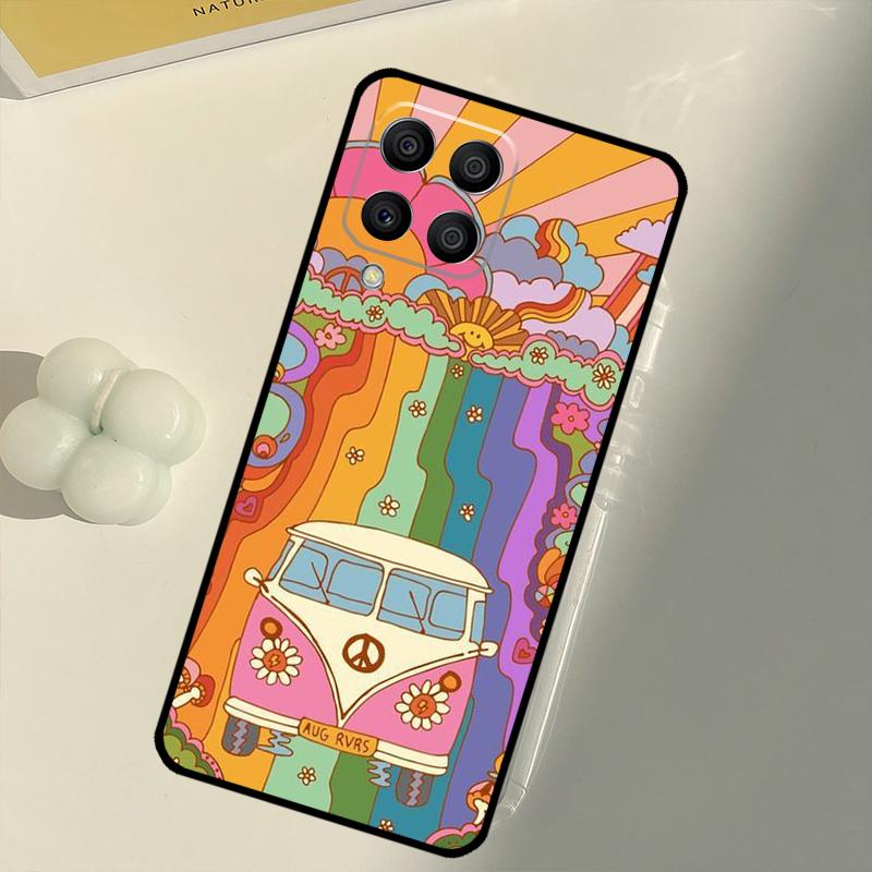 Indie Hippie Art For Samsung Galaxy M33 M13 M14 M12 M32 M52 M31 M55 M15 M11 M21 M35 M53 M34 M54 M06 M16 Case