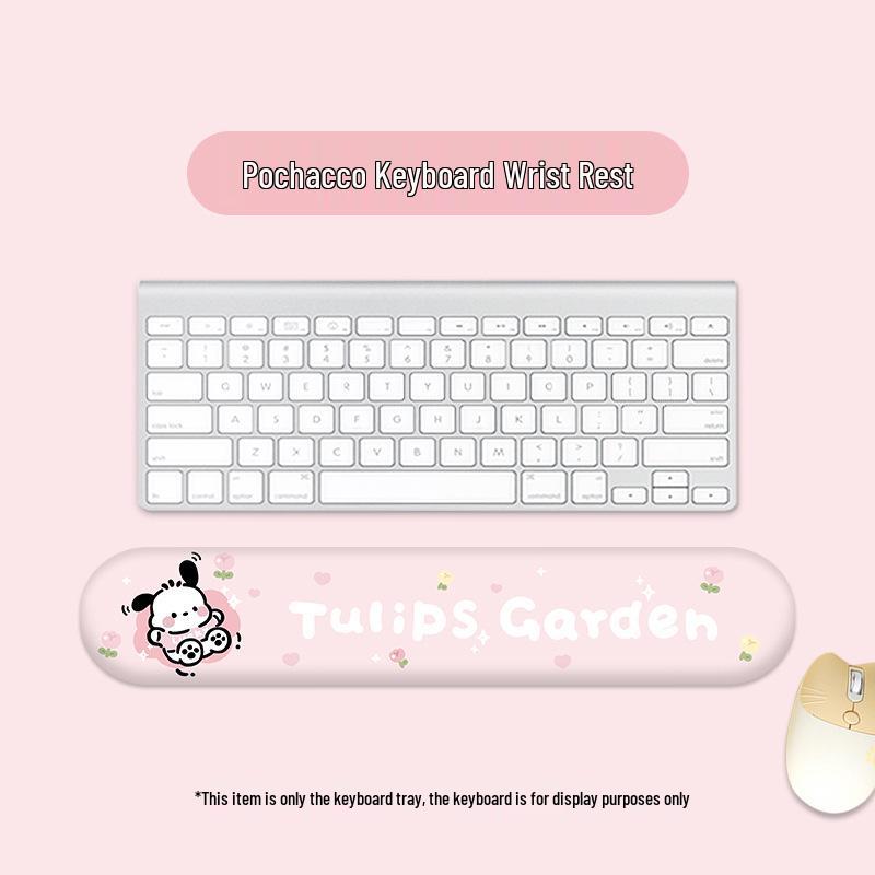 Cute Happy Fishing Wrist Support Mouse & Keyboard Pad for Office
