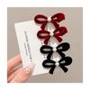 Women bow fabric hair clips suitable for daily use as hair accessories
