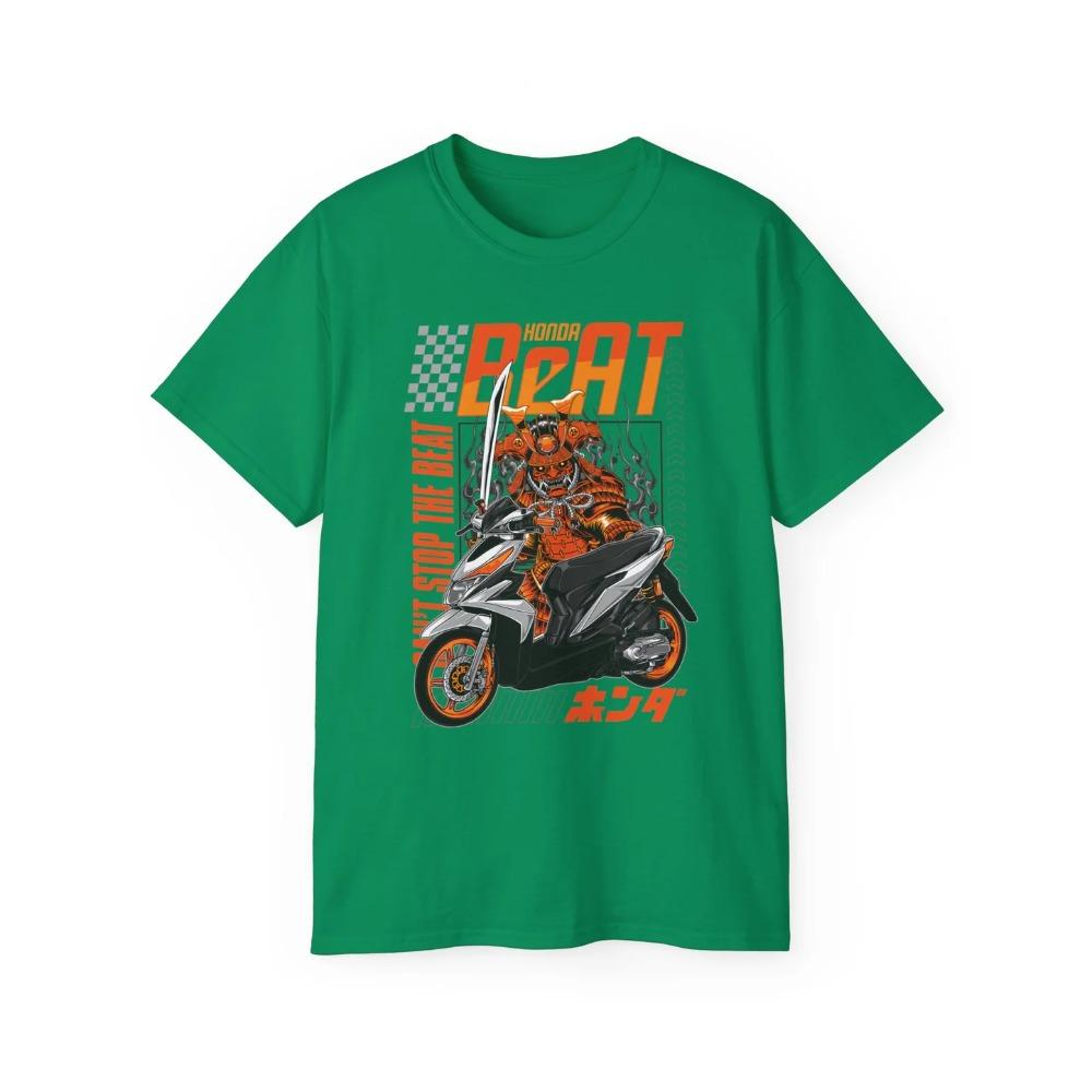 Honda Mens and Womens Tshirt Beat Summer Cotton Shortsleeved Shirts Spring and Autumn Motorcycle Offroad Classic Logo Top S