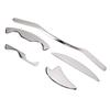 5pcs / set  Stainless Steel Gua Sha Scraping Massage Tool Muscle Pain Relieve Set