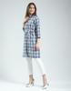 Monte Carlo Women's Check Collar Neck Tunic