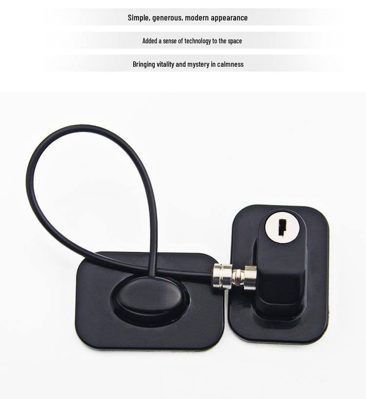 Child Safety Window and Refrigerator Lock - Anti-Fall Restrictor and Cabinet Door Positioner