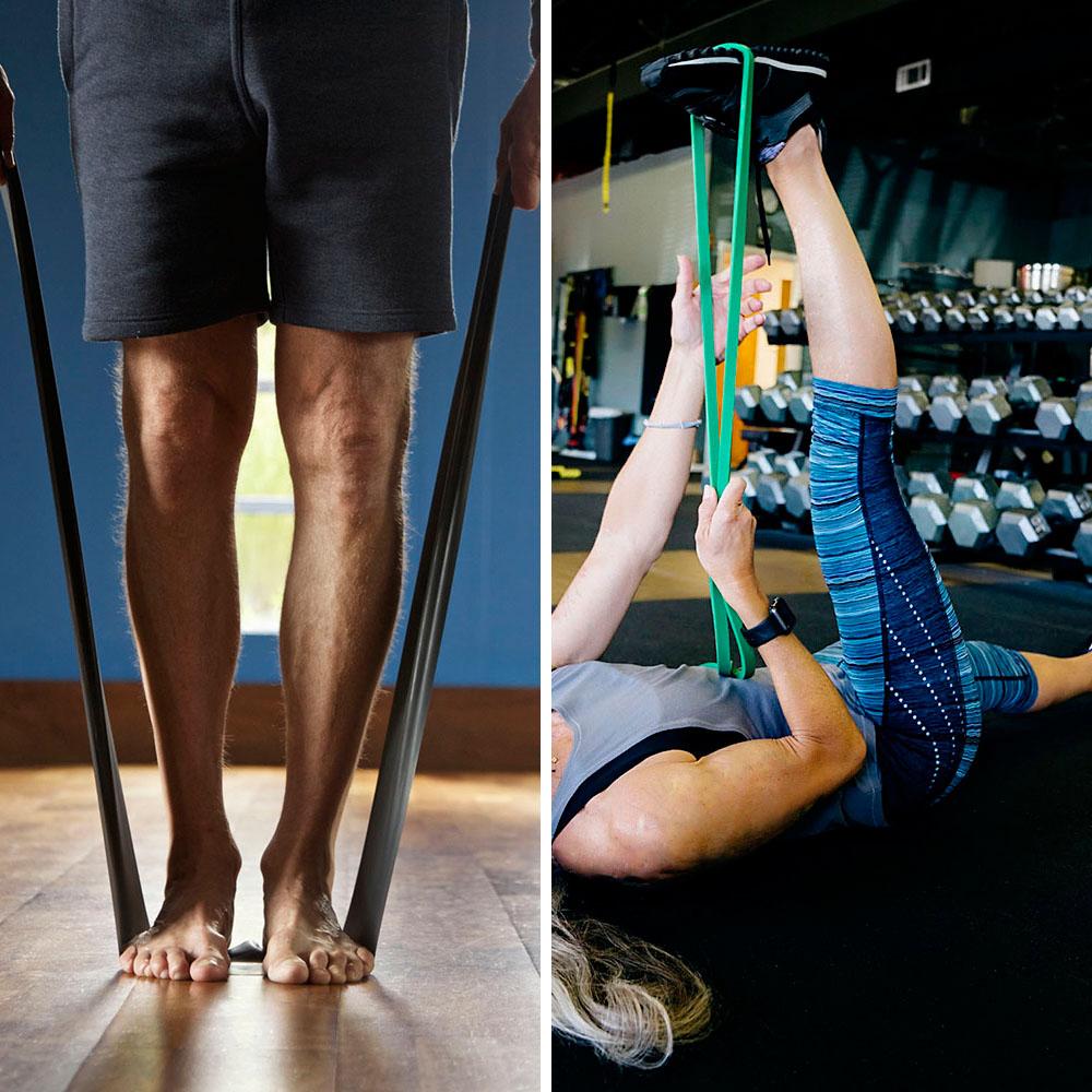 Aeike 5 pakker Pull Up Assist Bands Set Resistance Loop Bands Styrkeløft Trenings Stretch Bands