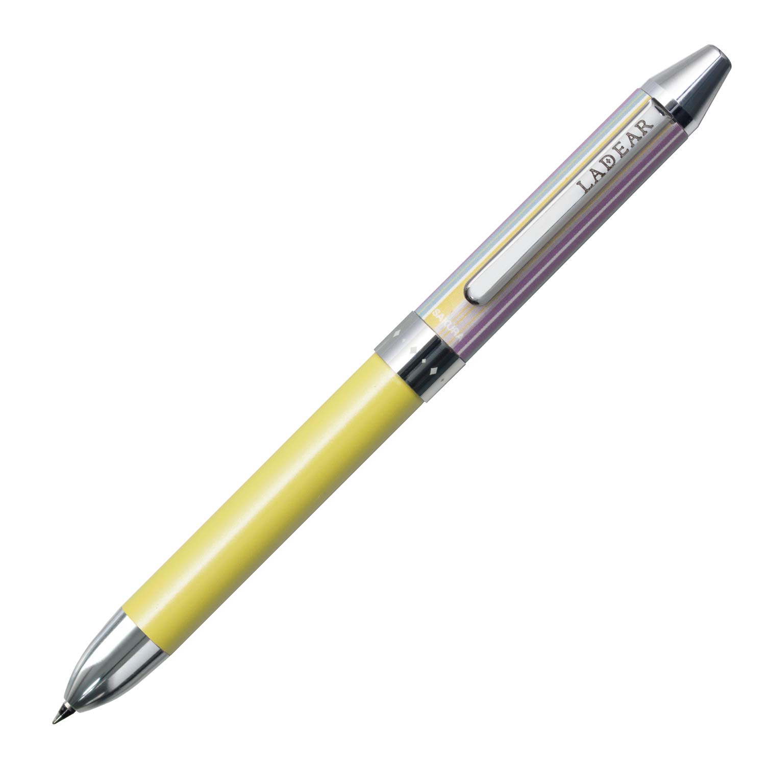 

Шариковая ручка Sakura Crepas 3 цвета Lady Stripe Yellow 0,4 мм GB3L1504-P#3B