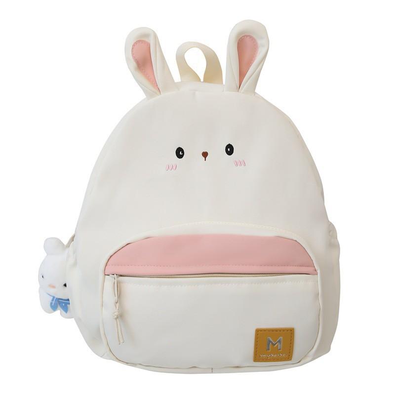 

New Style Cute Rabbit Backpack Cartoon Super Primary Secondary School Students All-matching Soft Girl Bag Girl s Light