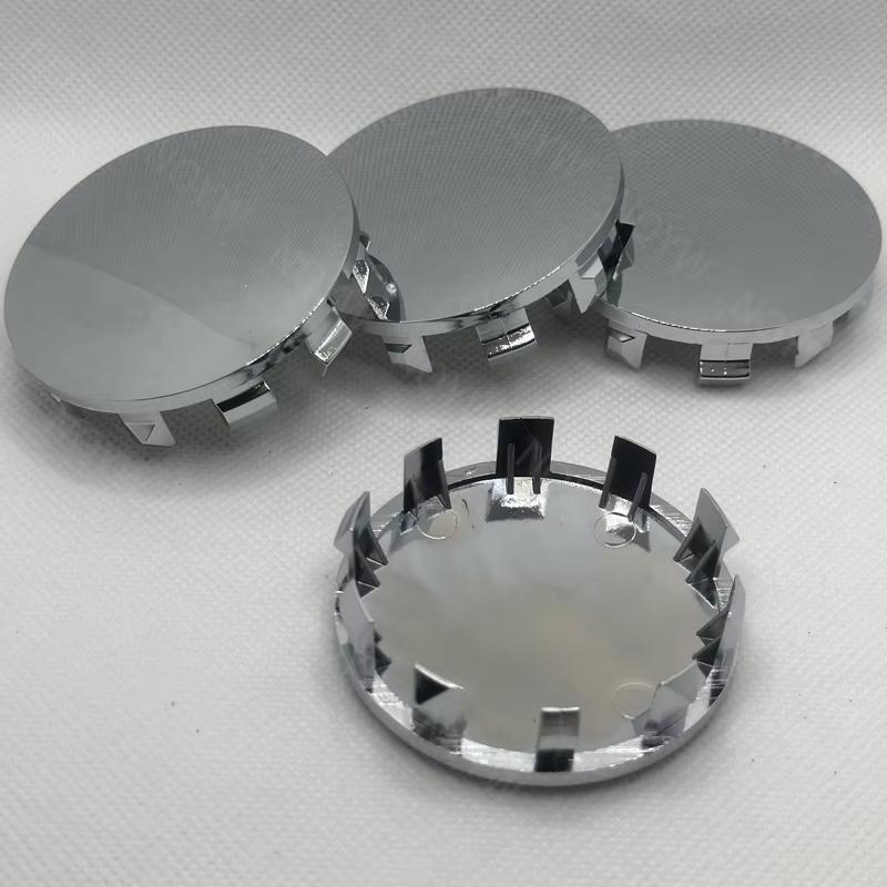 4 stk/parti 56,5 mm Blank No Logo Bilhjul Senterkapsler Felg Navdeksel ABS Navkapsel Støvtette deksler Automodifikasjonstilbehør