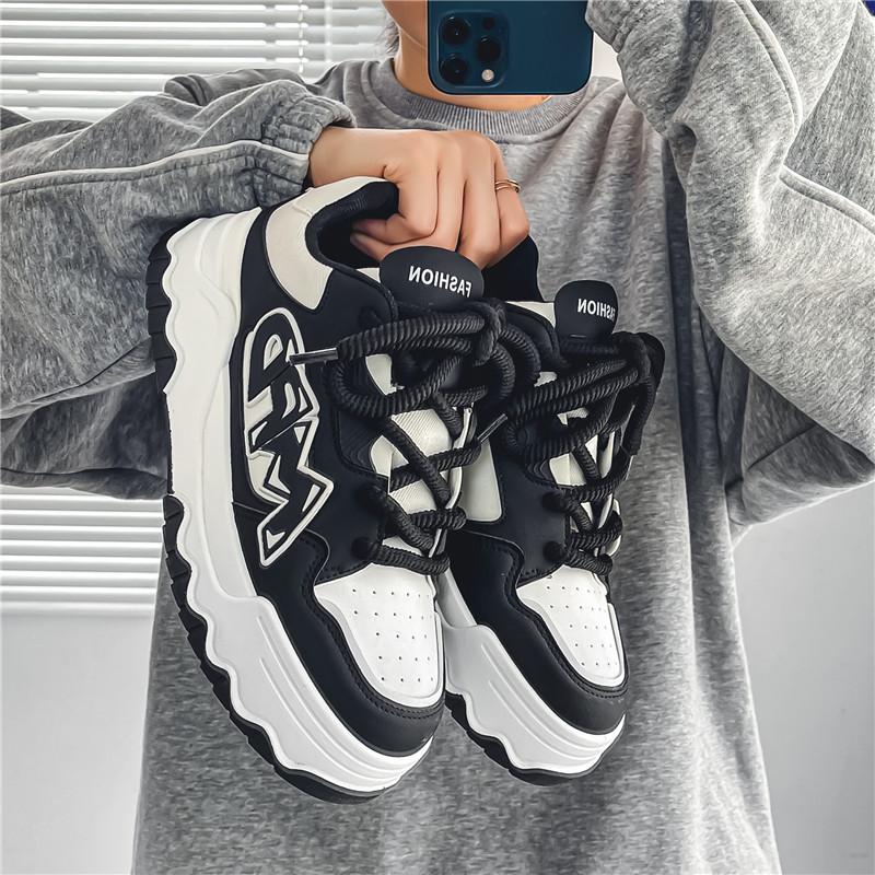 

Men s Casual Four Seasons Fashion Skateboarding Students Comfortable Sneakers Boys Trending Soft Sole Breathable Shoes 39 чорний