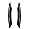 2x Car Headlight Lamp Eyebrow Eyelid Cover Trim Glossy For VW Passat B7 2010-14