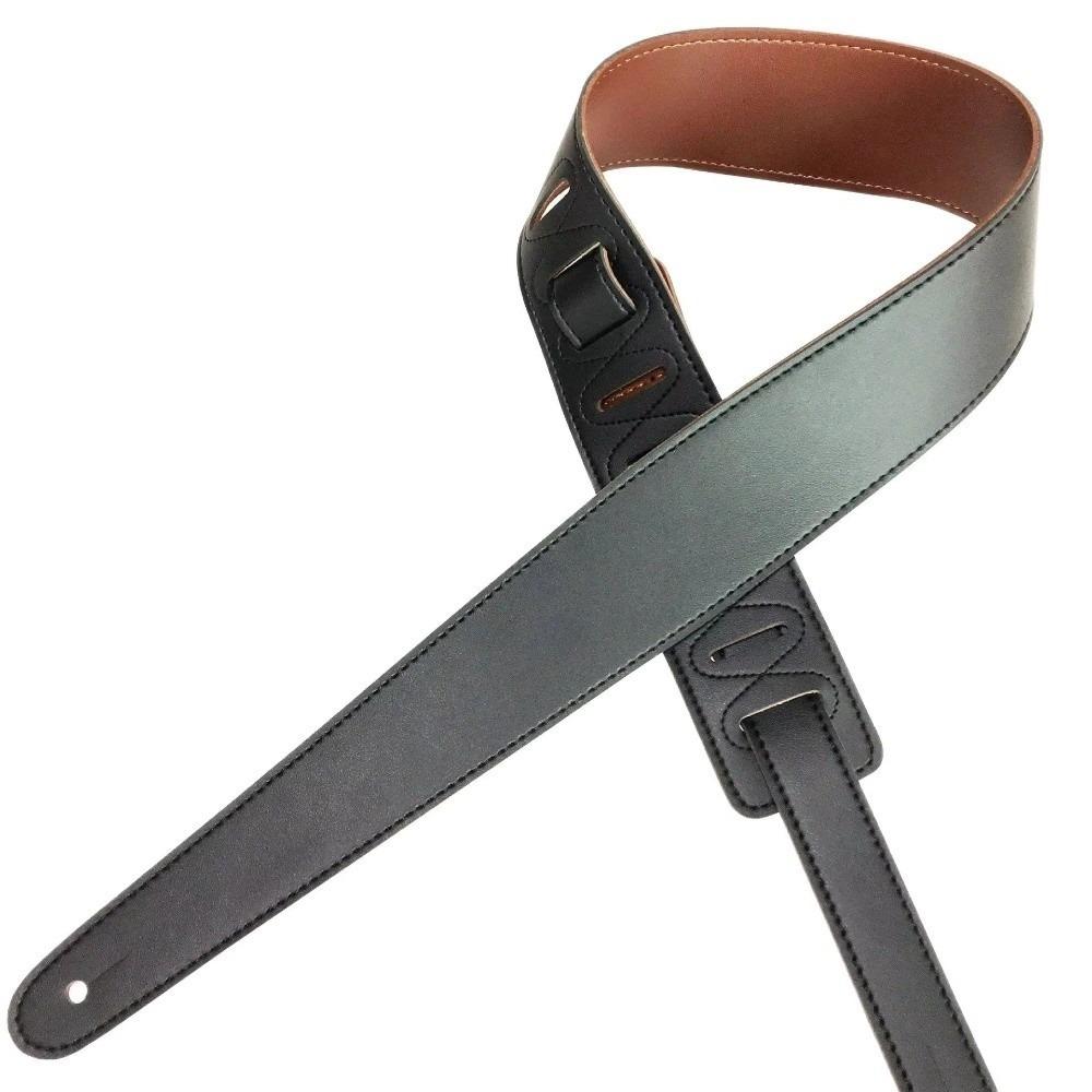 2 Colors Ukulele Strap Double Side Guitar Shoulder Belt PU Leather Strap Guitar Accessories