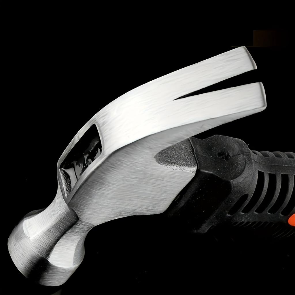 1/2PCS Handy Hammer Nail Puller Woodworking Iron Hammer Household Hammer Taphouse Hardware Tool Small Hammer for Easy Use