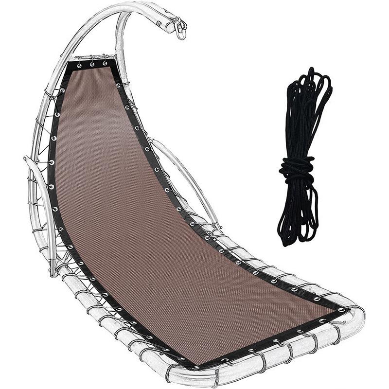 Rocking Chair Replacement Cloth Lightweight Garden Hammock Fabric Recliner Fabric Black Outdoor Recliner Replacement Fabric