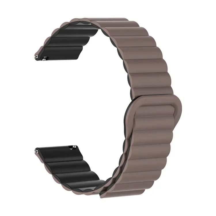 20mm 22mm Magnetic Loop band For Amazfit GTS4/2/3/3pro/GTS2 Mini/GTR 4 42mm/47mm/GTR2/2e/stratos belt bracelet Amazfit bip strap
