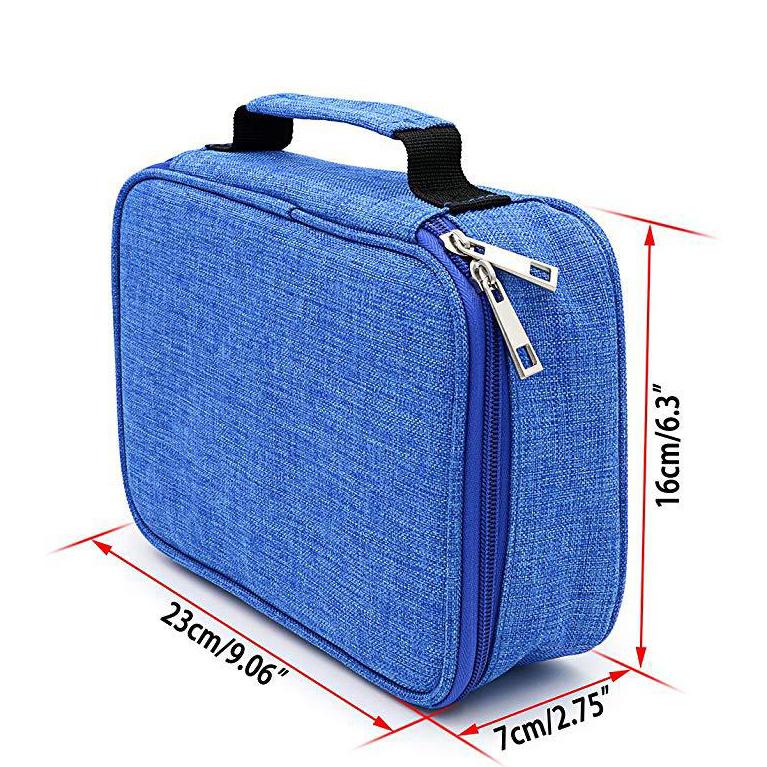 Waterproof Pencil Bag 72 Colours Large Capacity Sketching Pencil Bag Stationery Student Storage Pencil Bag