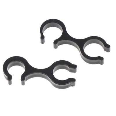 4Pcs Trekking Pole Clips Compatible Quick Release Abs 8-Shape Holder For Backpacks Hiking Ski Poles Storage Attachments