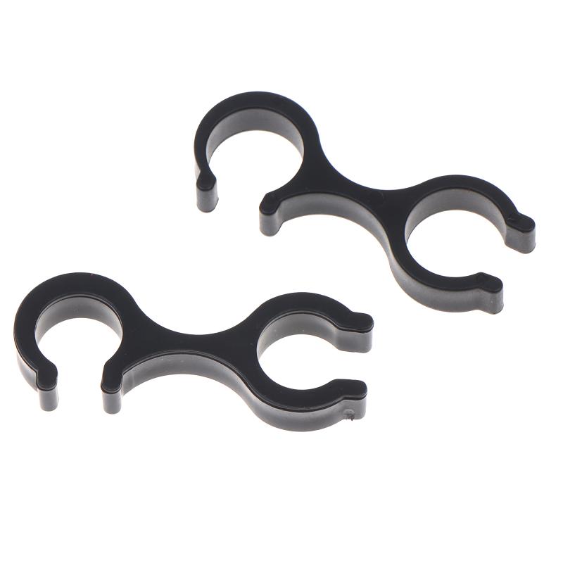 4Pcs 8Shape Trekking Pole Clips Strong ABS Quick Release Holders for Backpacks Hiking Accessories Lightweight Gear