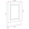 Dishwasher Panel Porto Grey Sonoma 45 X 1.5 X 57 Cm