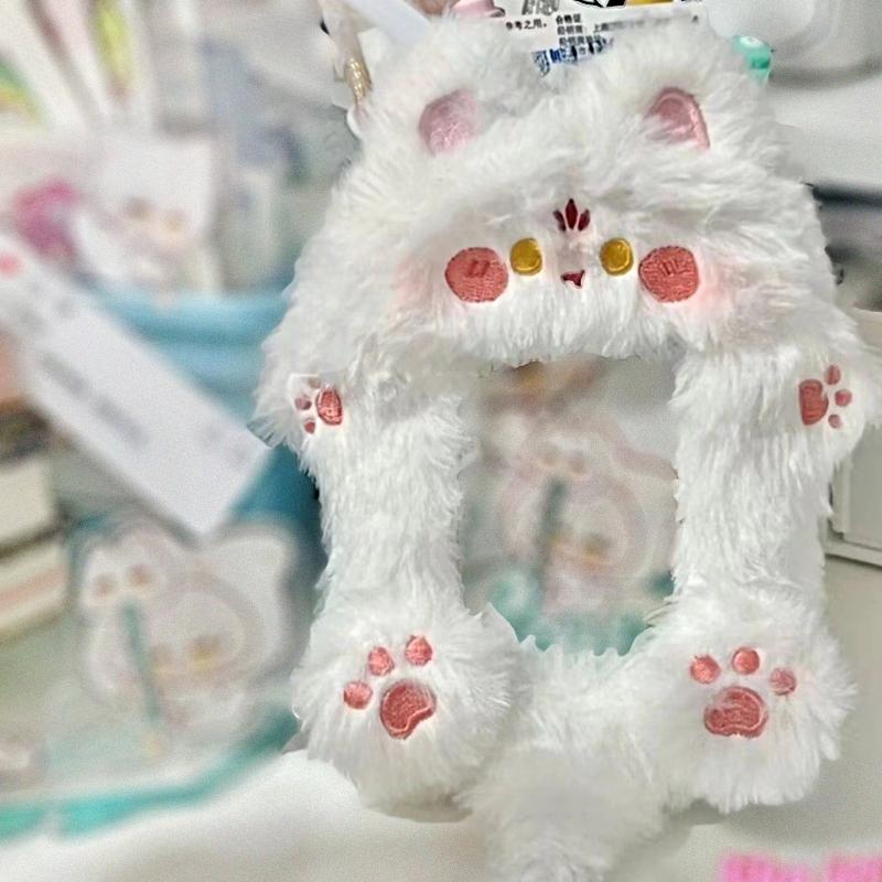 

1PC Photo Display Holders Portable Plush Card Holders Durable Photo Holders Idol Photo Display Multicolor