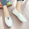 A Pair of Summer Canvas Shoes, Women's Breathable Little White Shoes, Student Casual Shoes, and a Pair of Lazy Shoes.