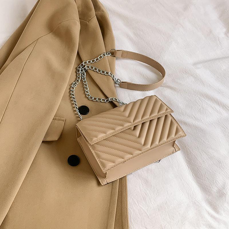 Bag Women'S Summer Annual Rhombus Bag High Value Niche Popular Crossbody Bag Chain Underarm Bag