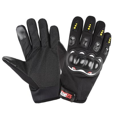 Motorradhandschuhe Outdoor-Sport atmungsaktiv rutschfest Langfinger Halbfinger Touchscreen Schutz Reithandschuhe